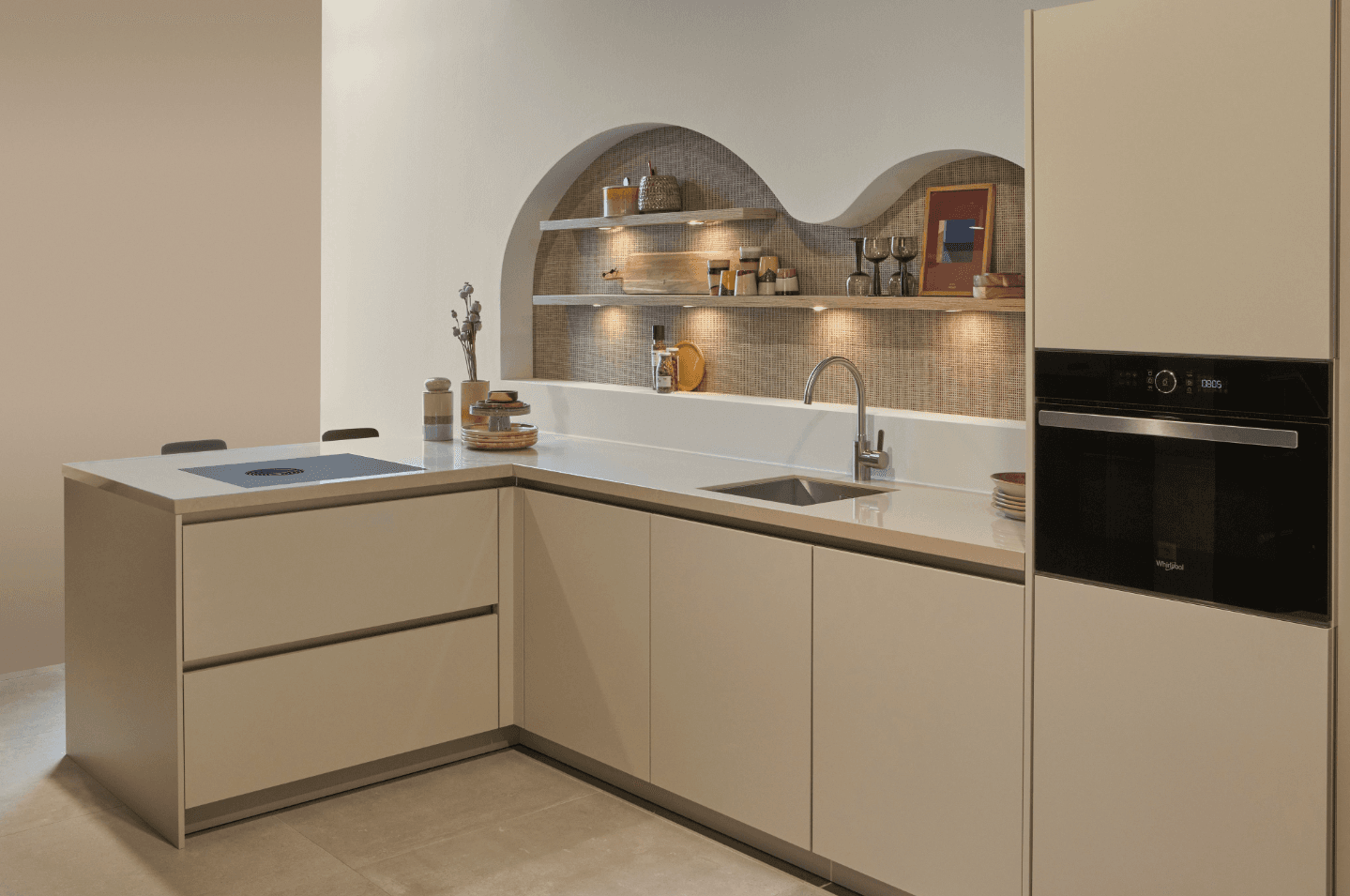 Keukenstijlen met organische vormen