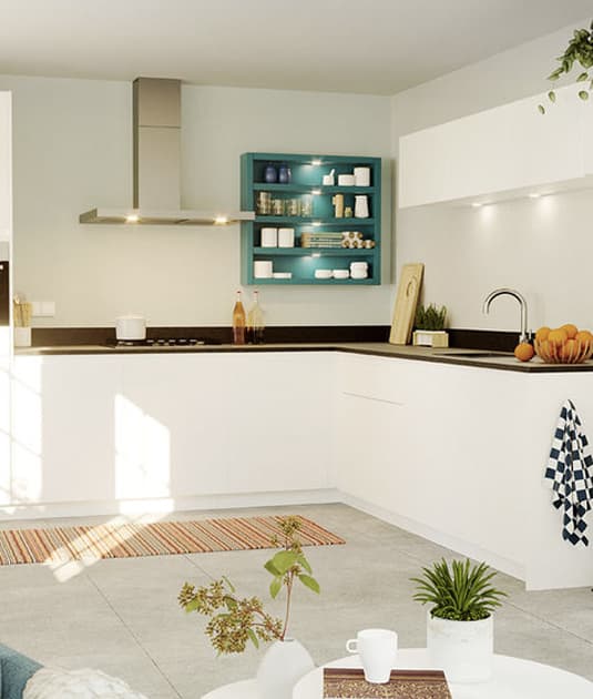 De voordelen van planken en open kasten