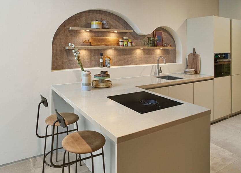 Keukens met schiereiland